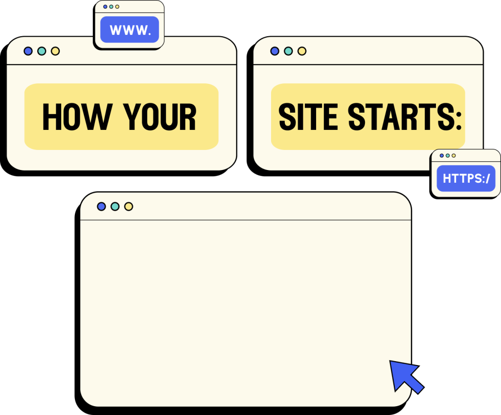 No template websites graphic
