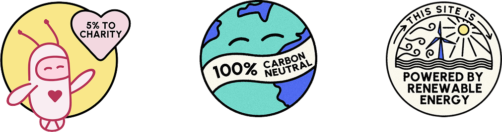 Sustainability badges